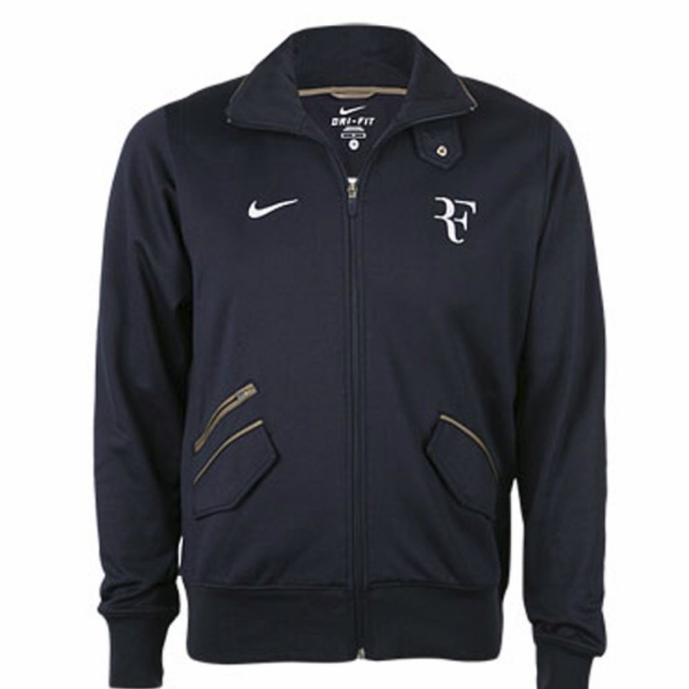 NIKE ROGER FEDERER RF U.S. OPEN TENNIS JACKET RARE